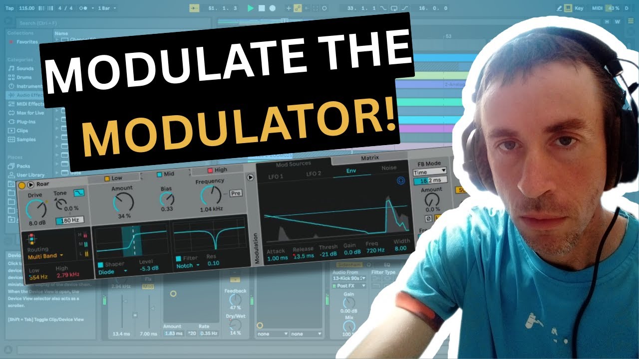transforming dub TECHNO chords with ROAR in Ableton Live - YouTube