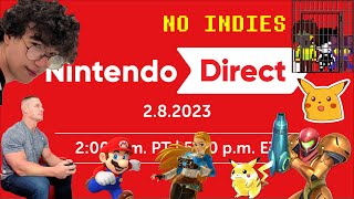 LIVE: Nintendo Direct 8/02 (please metroid)