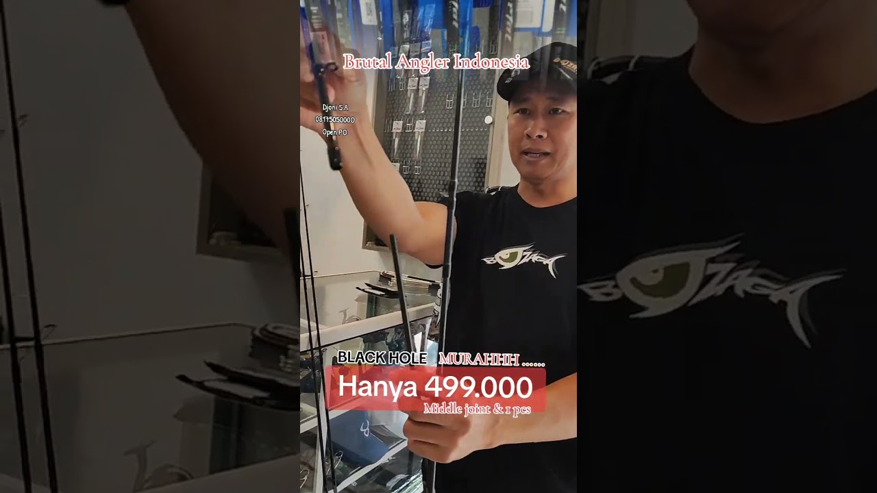 Bullzen Black Hole Rod Castingan Sp & BC Spek