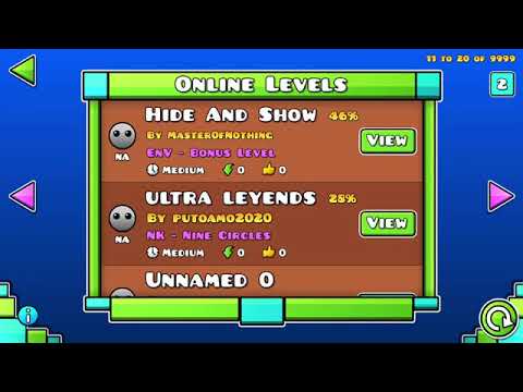 Geometry Dash Recent Levels #1| GD Heavy - YouTube