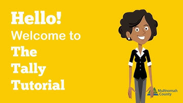 Immunization Reporting Process: Tally Tutorial