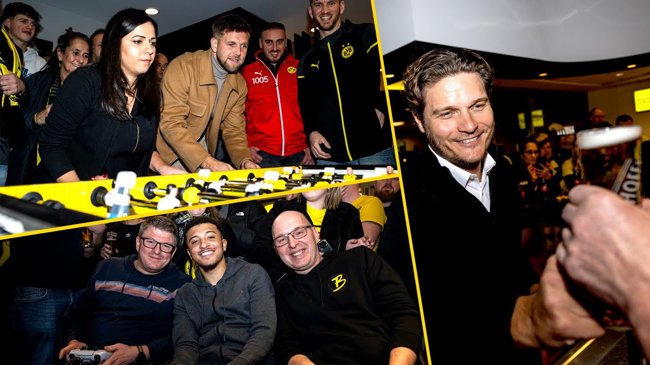 Moukoko, Brandt & Co. in action | Fan Club New Year's Reception 2024