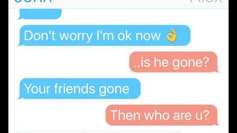 Creepy Text messages