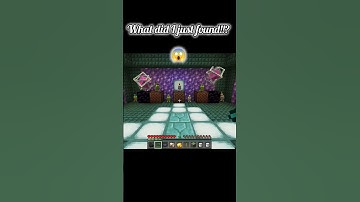 what did I just found?!!! #minecraft #gaming