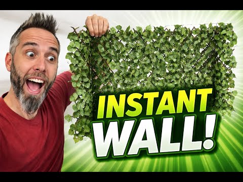 Best Adjustable Ivy Wall Privacy Screen: Elevate Your Outdoor Space with Expandable Fences — watch on YouTube