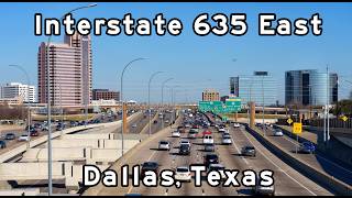 Interstate 635 East - LBJ Freeway, Dallas Texas - February 2026