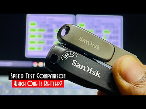 Speed Test - SanDisk Ultra Shift Vs SanDisk Ultra Dual Drive Luxe Type C Flash Drive