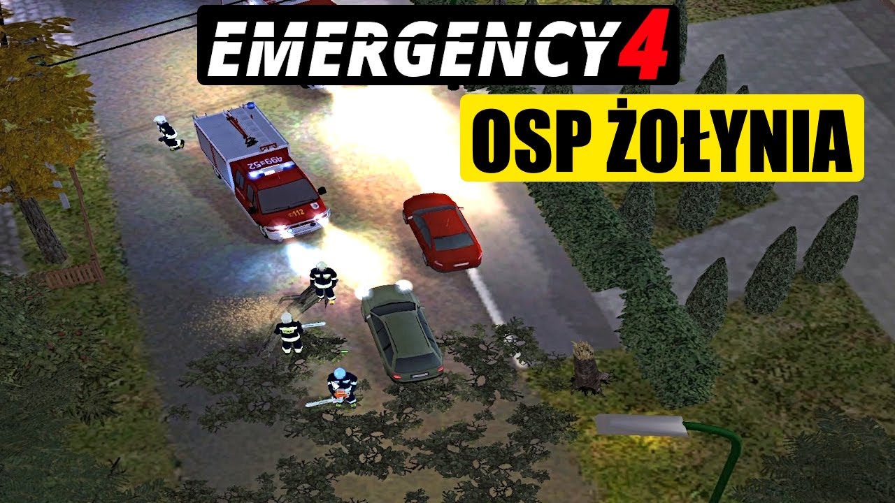 Emergency 4 : OSP ŻOŁYNIA 2🚨Drzewo Tarasuje Drogę