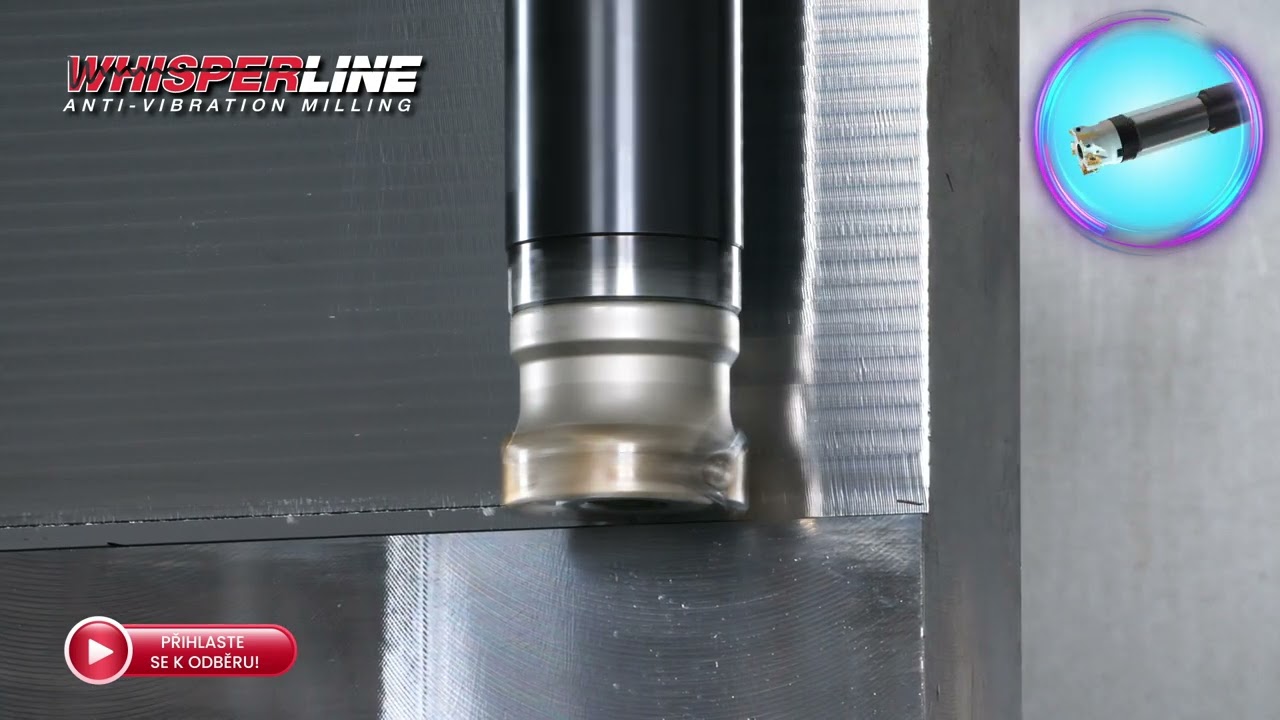 ISCAR LOGIQUICK - WHISPERLINE AV MILL - Czech Republic