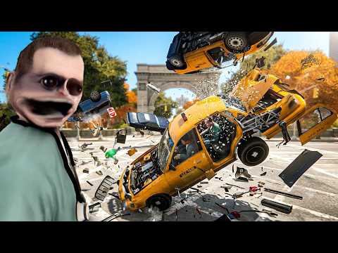 What Happens If Every Car Goes 9,999,999 MPH (Except Taxis)