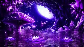 Peaceful Night 💜 Fall Into Sleep Instantly ★ Soothing Deep Sleep Music