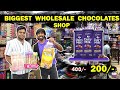 Biggest wholesale chocolate world  in parrys  chennai 