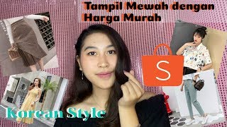 Rekomendasi Toko Baju dari Shopee | Korean Style | Cocok Buat Shopee Haul