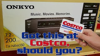 COSTCO Onkyo TX-NR6050 AVR | UNBOX | SETUP | DEMO