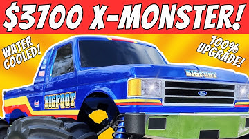 I Built The Ultimate LIQUID Cooled Traxxas X-Monster!