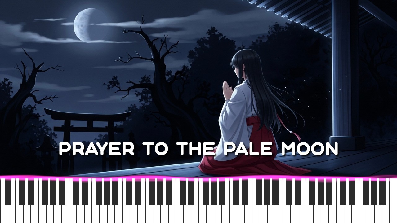 Prayer to the Pale Moon - MIDI Visualization