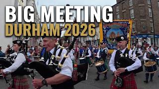 Durham Miners' Gala 2026 | Houghton-le-Spring Pipe Band | Saddler Street & Market Square
