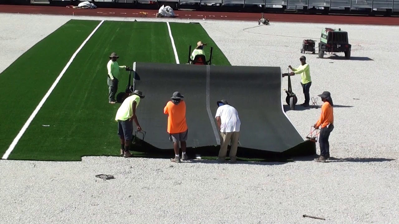Mucci Field 2020 : Construction Day Ten - Laying out the Field - YouTube
