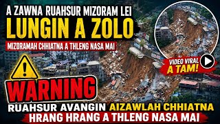 Aizawlah chhiatna a thleng nasa, Mizoram pumah chhiatna hrang hrang a thleng, a zawna ruahsur zolo.
