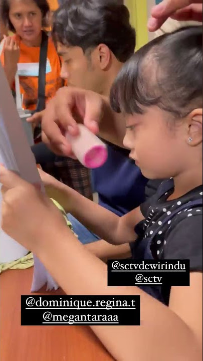 achmad meganatara dan dominique regina persiapan syuting dewi rindu rangga dan rindu #dewirindu