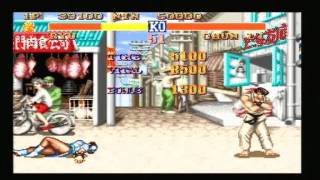 Street Fighter II - Walkthrough - Battle 2 Ryu vs Chun Li screenshot 4