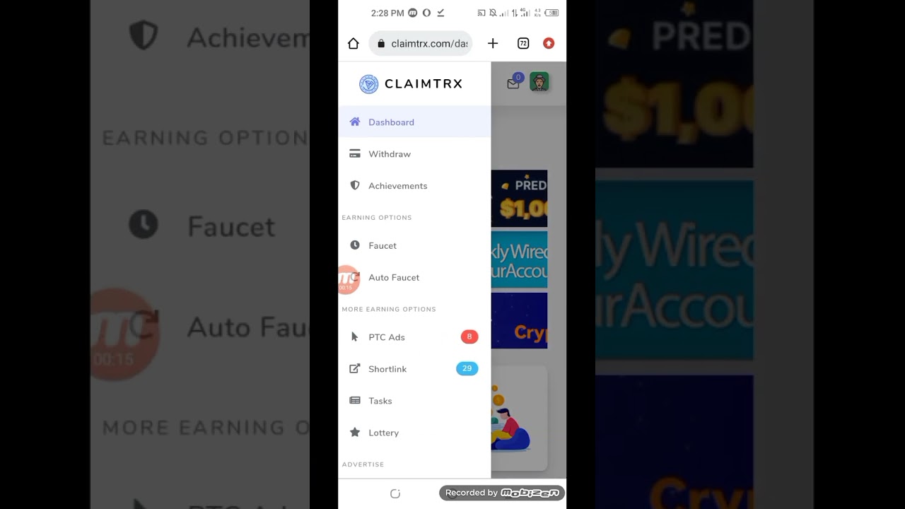 ClaimTrx Paying Site Live Withdraw Proof