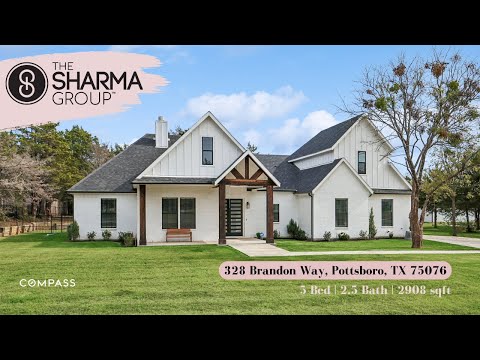 328 Brandon Way, Pottsboro, TX home video tour