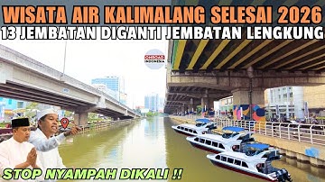 Masih Ada Yang NYAMPAH !! WISATA AIR KALIMALANG Lanjutkan PONDASI JEMBATAN LENGKUNG (Selesai 2026)