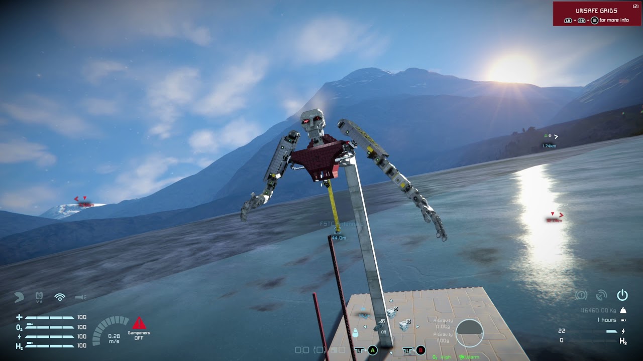 Space engineers Xbox, no mods no scripts, Klang killer mk1 WIP - YouTube