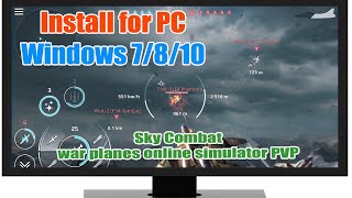 Download & install Sky Combat: war planes online simulator PVP APK for PC Windows 7/8/10 & Mac screenshot 4