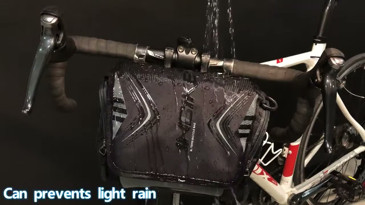 INBIKE Tas Sepeda Depan Stang Waterproof - YouTube