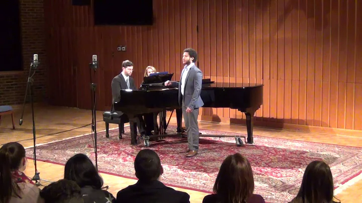 Avery Bargasse (tenor), Eric Waggoner (piano)