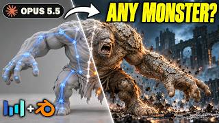 AI Can Now Animate Any Monster. Opus 5.5 Built the Tool