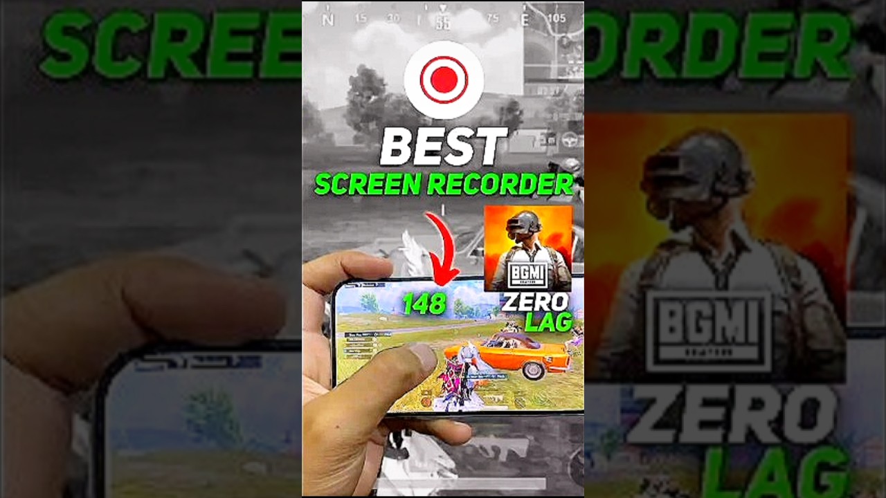 iPhone17 vs Android Screen Recording | Why BGMI Lags on Android | Best No-Lag Screen Recorder🔥