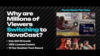 Novacast Backoffice Link and Landing Page Setup