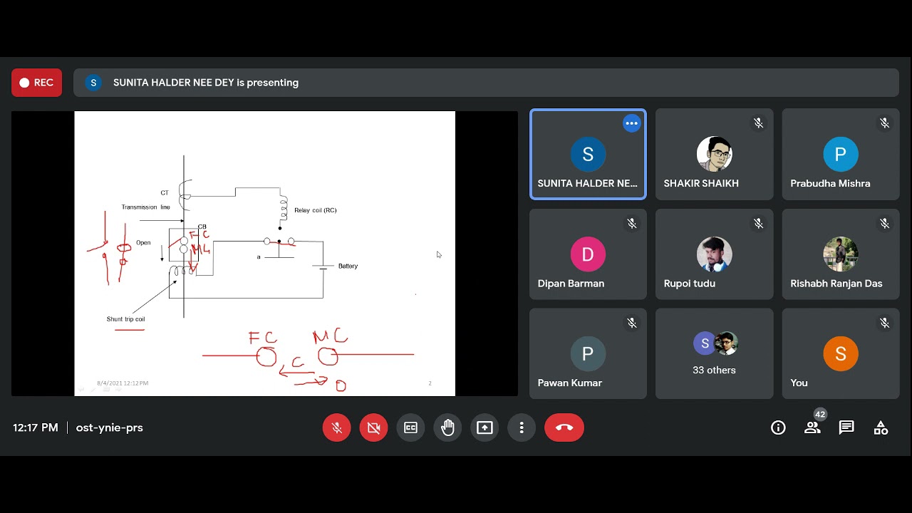 Power System Protection SH 4th August 2021 - YouTube