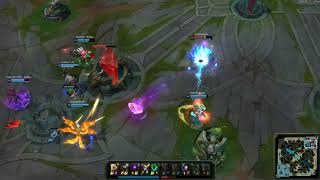 Clean Ezreal Juke and Burst combo on Ahri (With Slow-mo replay)