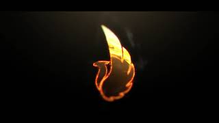 fire logo animation
