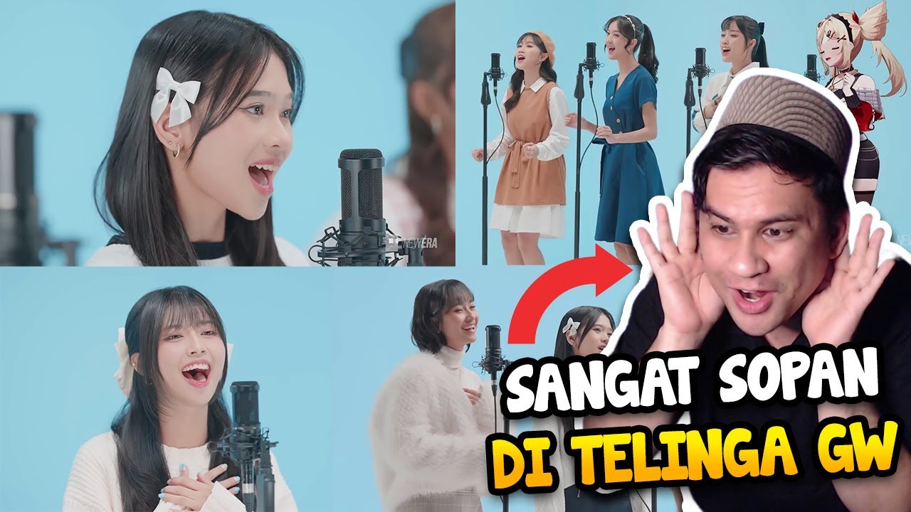REACTION JKT48 LANGIT BIRU CINTA SEARAH - Sumpah Ini Musiknya Sopan Di Telinga Gw! Kemenangan!!