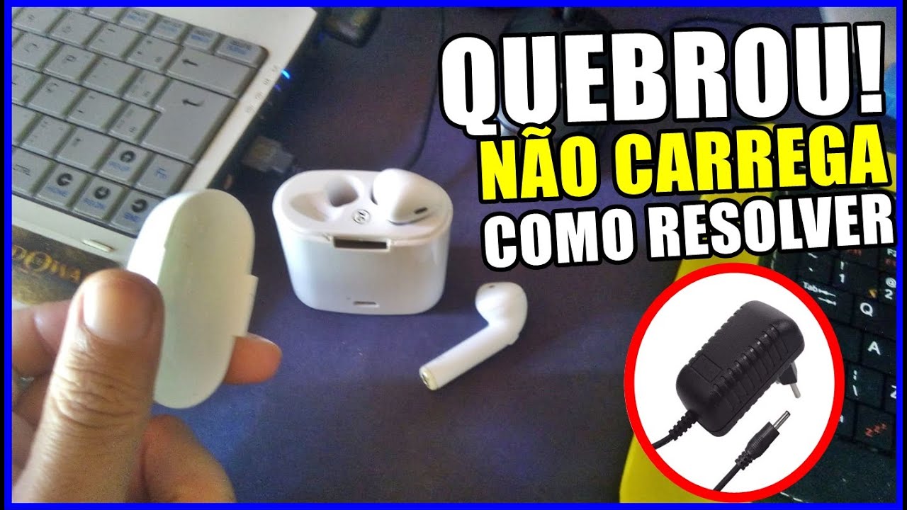 CARREGAR SEM CARREGADOR VEJA COMO USAR OS FONE BLUETOOTH I7S TWS SEM CAIXINHA CANAL IODROID 