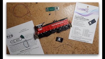 HOW-TO Athearn SW1000/SW1500 DCC-Sound & LED Conversion by Scale Sound Systems