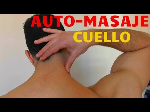 CÓMO HACER un masaje RELAJANTE y DESCONTRACTURANTE en CUELLO y