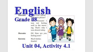 MOTHER NATURE | Grade 08, Unit 04, Activity 4.1 | English Reading Practice