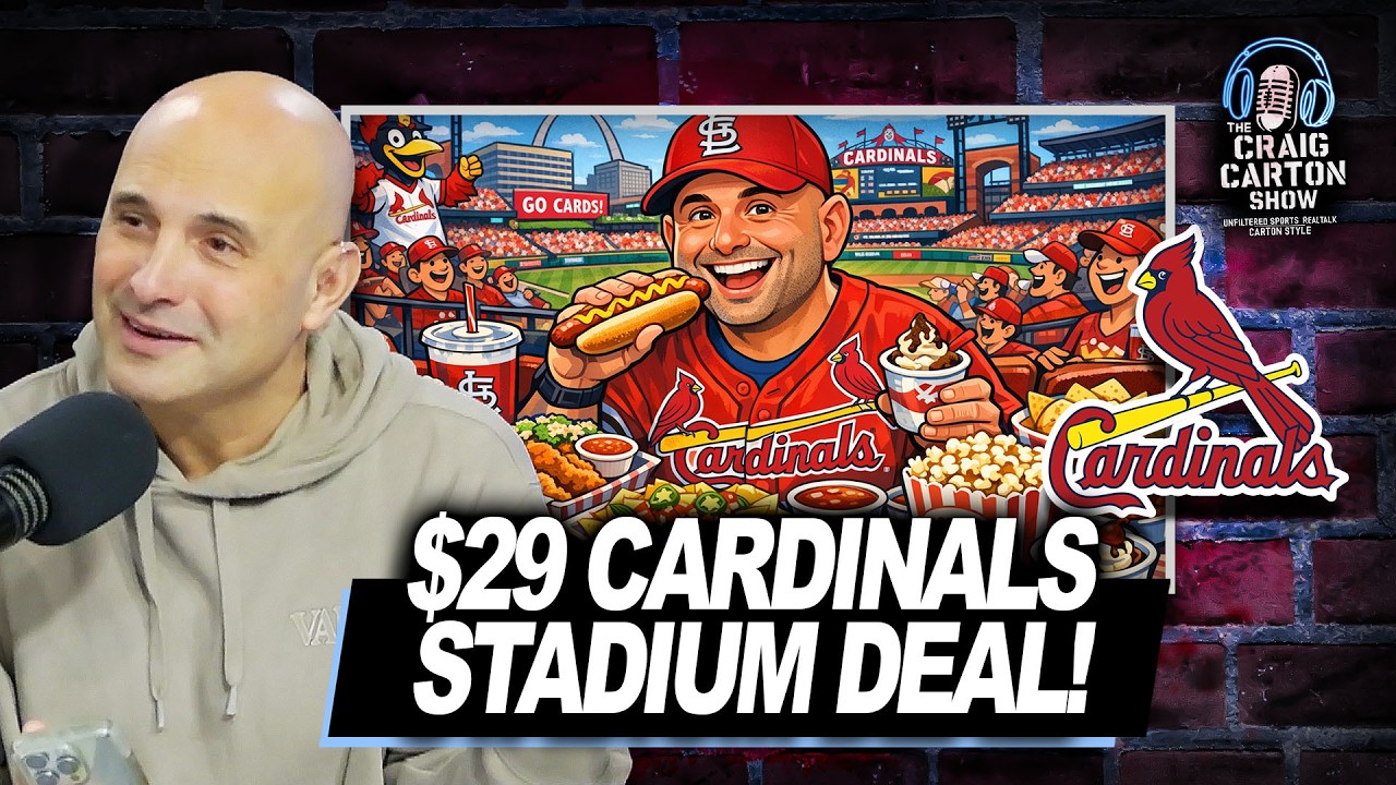 CRAZY MLB DEAL! Cardinals Unveil $29 Dollar Food Combo! | The Craig Carton Show
