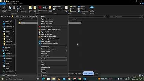 Open with code option is not showing in vs code ! Open with code right click  #vscode #programming