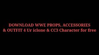 WWE props, Accessories, motion and outfit for your CC3 Character and iclone project free download screenshot 3