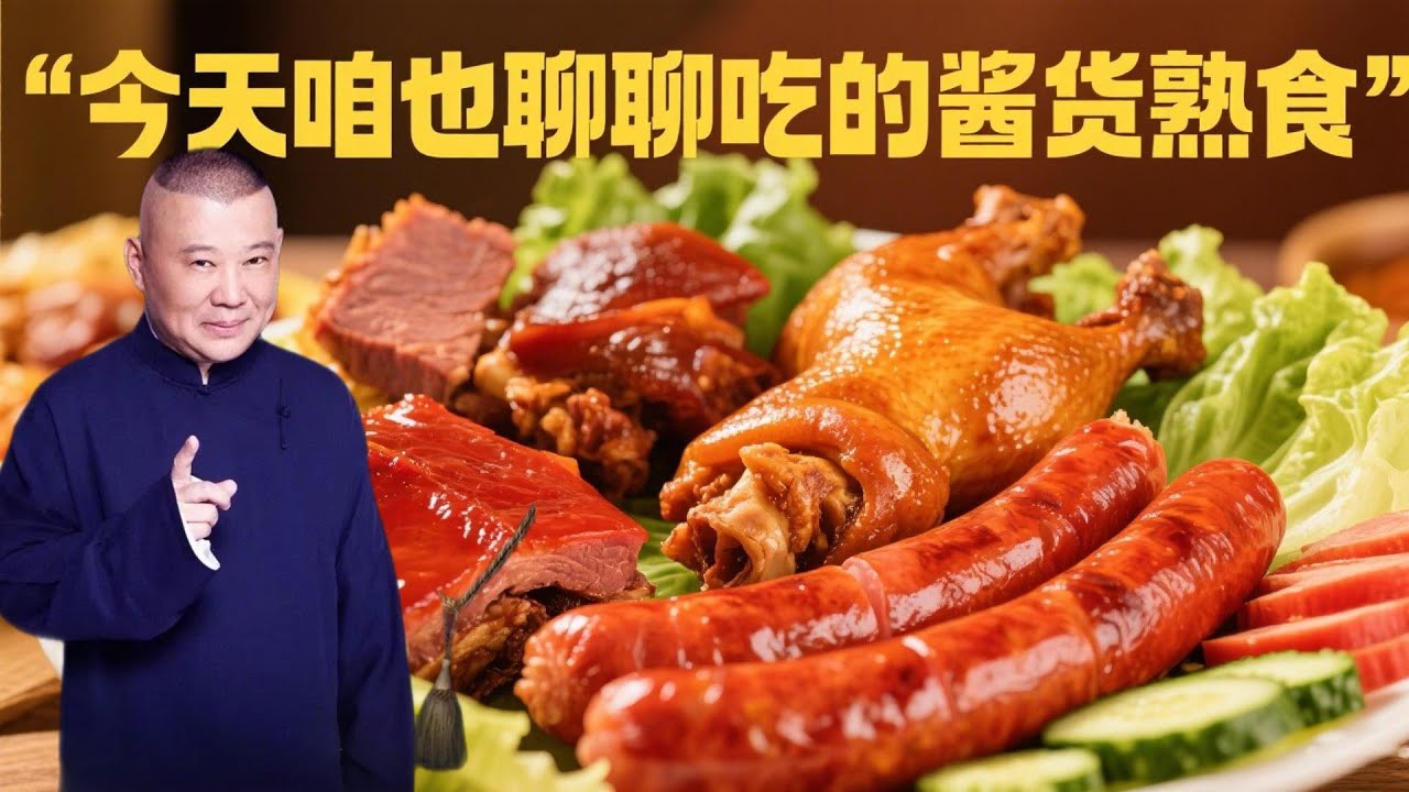 郭德纲：今天我们来聊聊酱货熟食#陪您入睡#雨声#助眠#白噪音