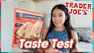 Trader joe's jumeokbap! trader joes korean rice ball with beefless bulgogi| trader joe's vegan food