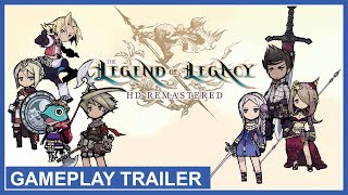 The Legend of Legacy HD Remastered - Gameplay Trailer (Nintendo Switch, PS4, PS5, PC)