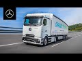 Discover the eactros 600  mercedesbenz trucks